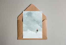 Postkarte - Serie 'Weihnachten'- 'Weihnachten mit Joosje'