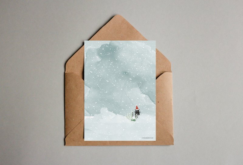 Postkarte - Serie 'Weihnachten'- 'Weihnachten mit Joosje'
