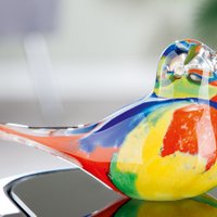 Glass bird "Colore" VE 4