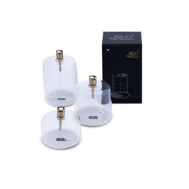 Olielamp Cilinder messing M