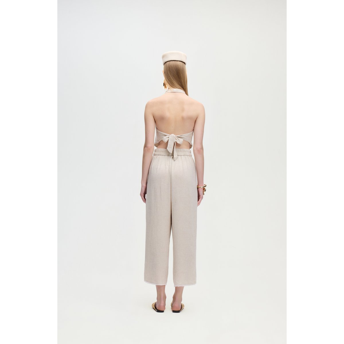 IKIKIZ Hose aus natürlichem TENCEL™-Leinen