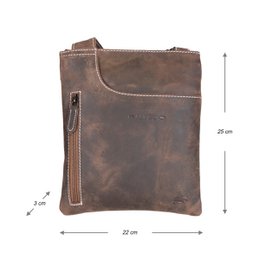 Sac à bandoulière en cuir - Sac à bandoulière en 3 couleurs différentes
