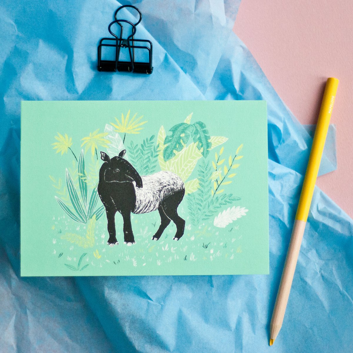 Postcard | tapir