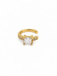 DIAMOND – Ear Cuff con Zircone Oro
