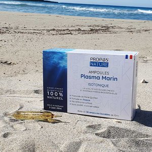 ISOTONIC SEA WATER - QUINTON PROTOCOL - 9000 PPM - 30 AMPOULES OF 10ML