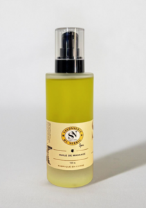 Huile de massage 100 ml, aux 4 huiles végétales