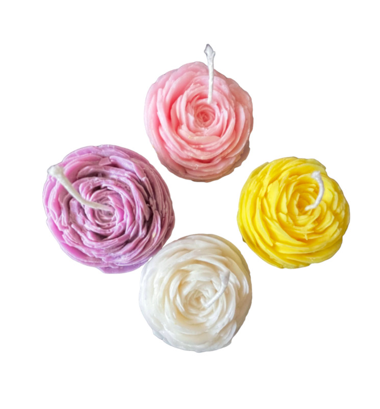 ¡Recomendación del propietario de la tienda! Peonía elegante | Velas perfumadas de cera de colza ecológica 100% natural | Decoración del hogar/Idea de regalo | hecho en Alemania