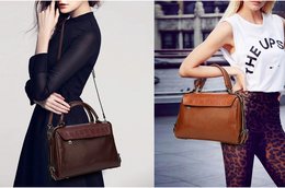 AnBeck Women's Elegant PU Leather Shoulder Bag / Top Handle (2 Color Options)