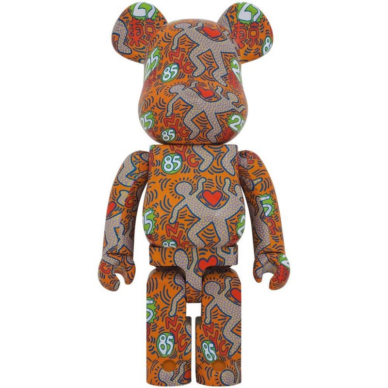 1000% Bearbrick - Keith Haring v12 (Edizione speciale BWWT 3)