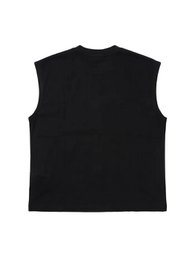 T-Shirt Nera 220gr Oversize Cotone Made in Italy No Rules