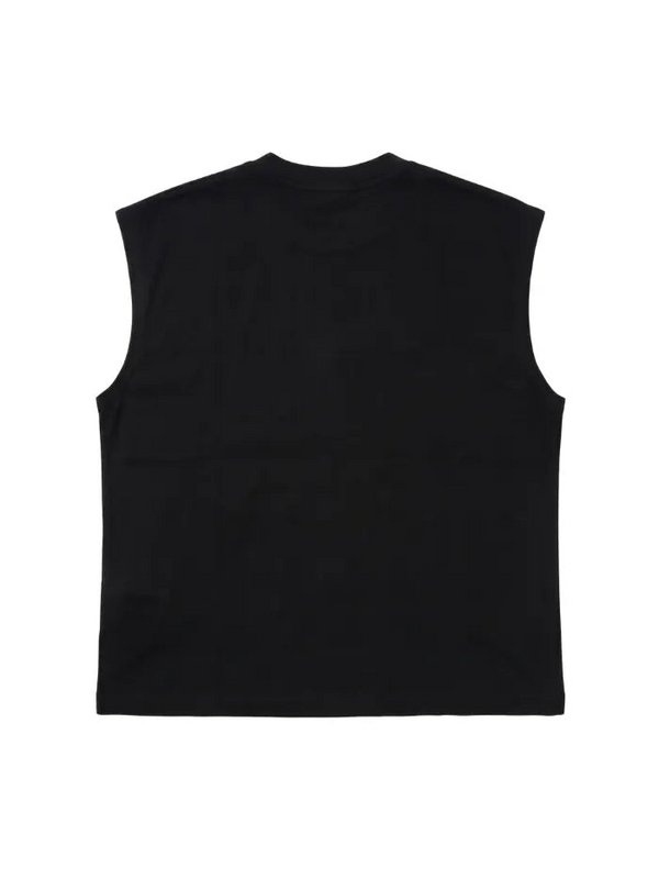 T-Shirt Nera 220gr Oversize Cotone Made in Italy No Rules