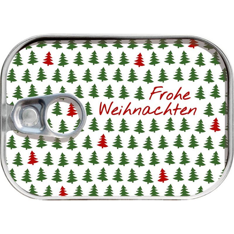 "Merry Christmas" ingeblikte post