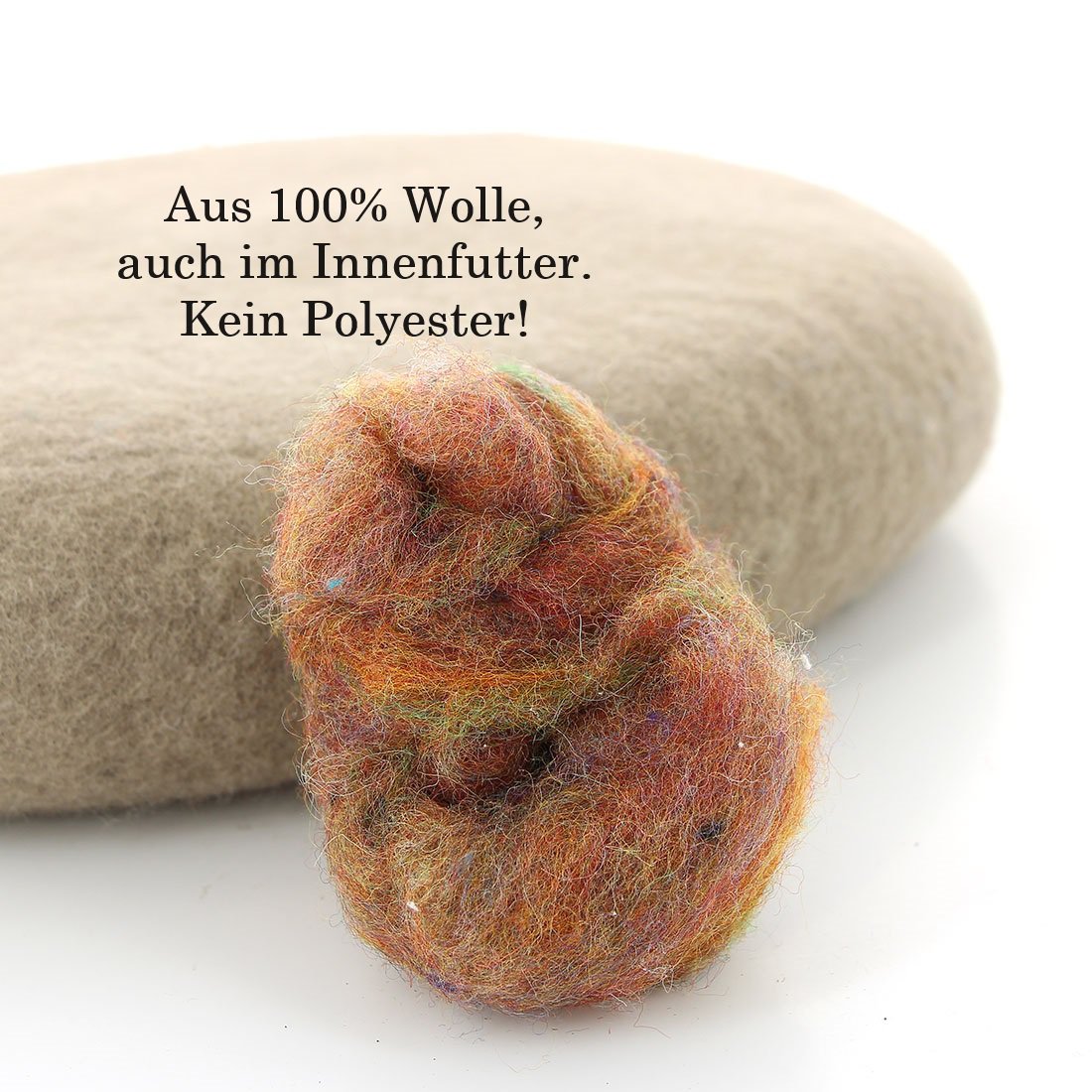 Poduszki siedzeń wokół Gr n wykonane z filcu, 100% naturalny materiał, 38 cm wokół wielu kolorów pastelowych, odczuwanych z płucami wełni-f, sprawiedliwym handlem i pracą ręczną z Nepalu
