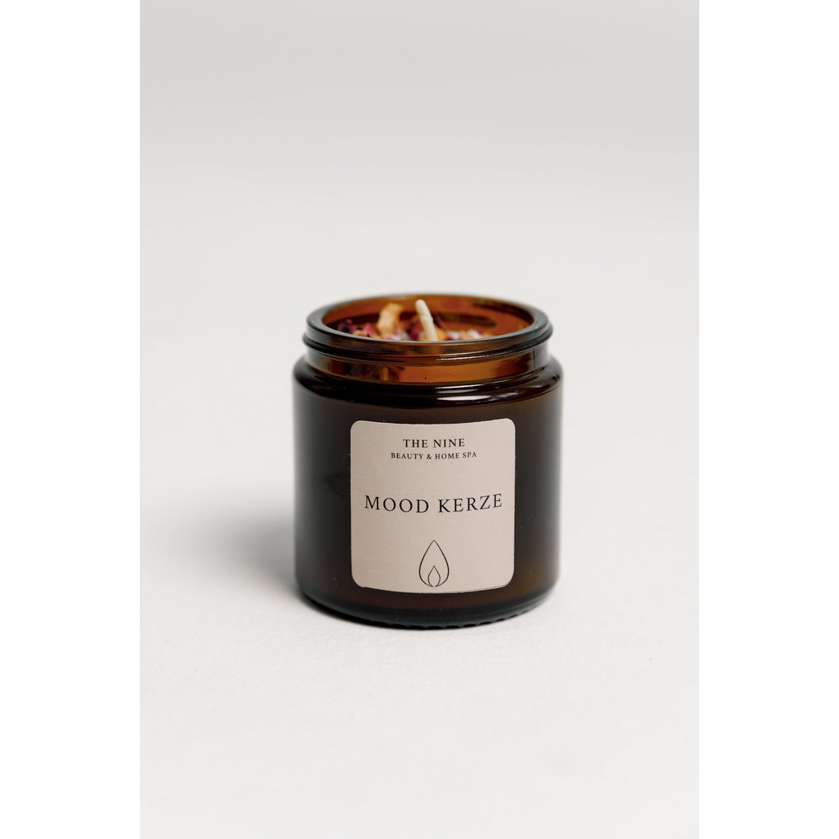 CANDLE BOX MINI - DIY SET MAKE CANDLES YOURSELF - DIY Kit brown glass