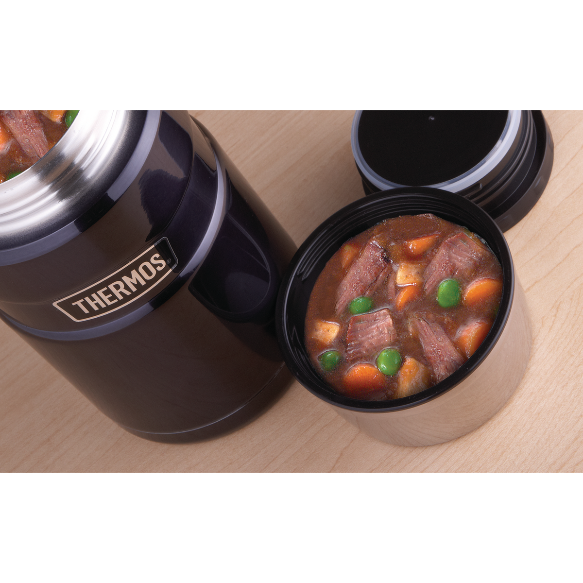 STAINLESS KING FOOD JAR 0.71 l