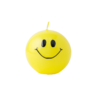 Smiley Kaars – 7,5 cm - Hot Yellow