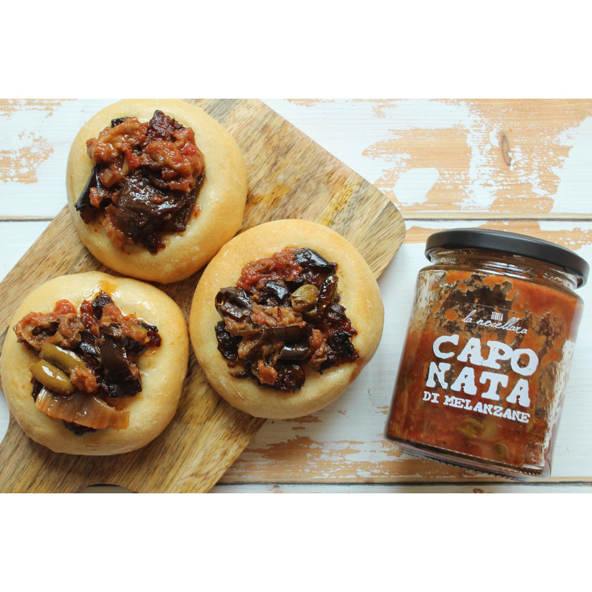 Sicilian aubergine caponata - 190gr.