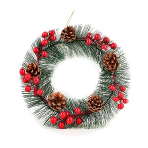 SANTA LILA Kranz 25cm