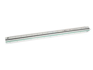 Schaalstok Aristo G bouwkunde, lengte 30 cm :15 :20 :25 :33 1/3 :50 :100