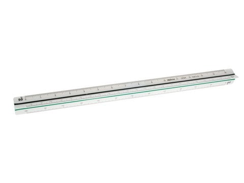 Scale stick Aristo G architecture, length 30 cm :15 :20 :25 :33 1/3 :50 :100