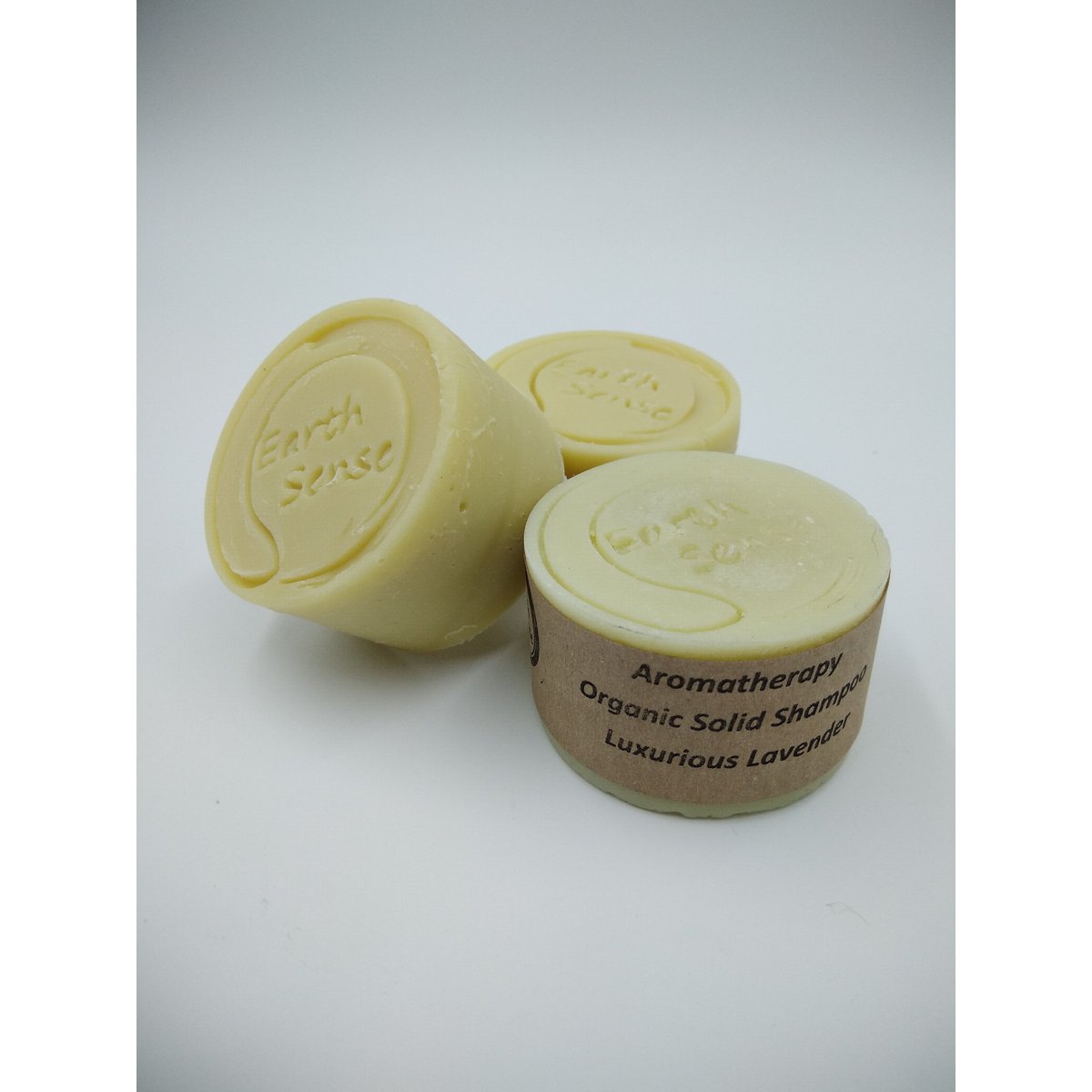 Organic Certified Balancing Solid Shampoo - Lavender & Mint - Dry & all Hair Types 60g