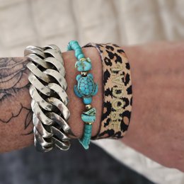 Skildpadde armbånd