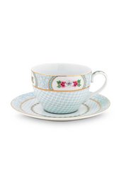 Cup & Saucer Blushing Birds White 280ml