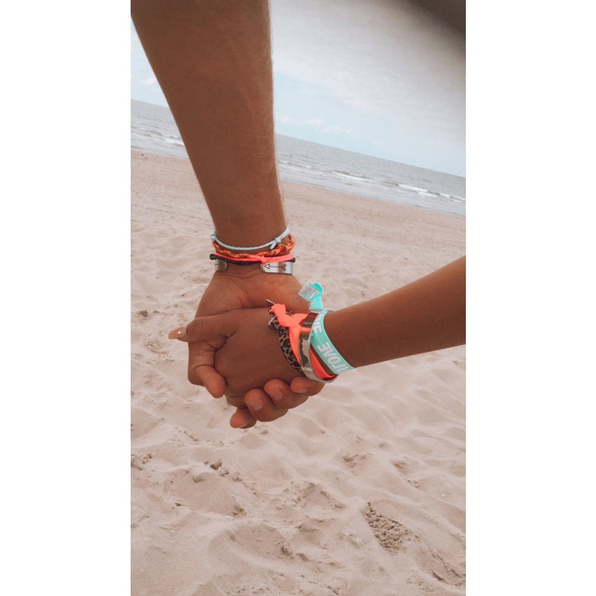Bracelets set surf culture mint