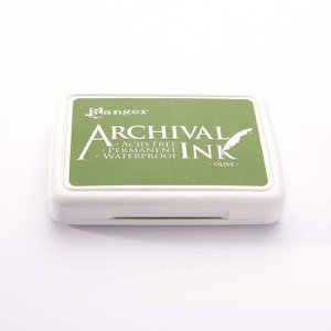 Ranger Archival Ink Pad - Olijf · Olijfgroen