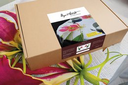 Lillies on Fire - deluxe cotton tablecloth