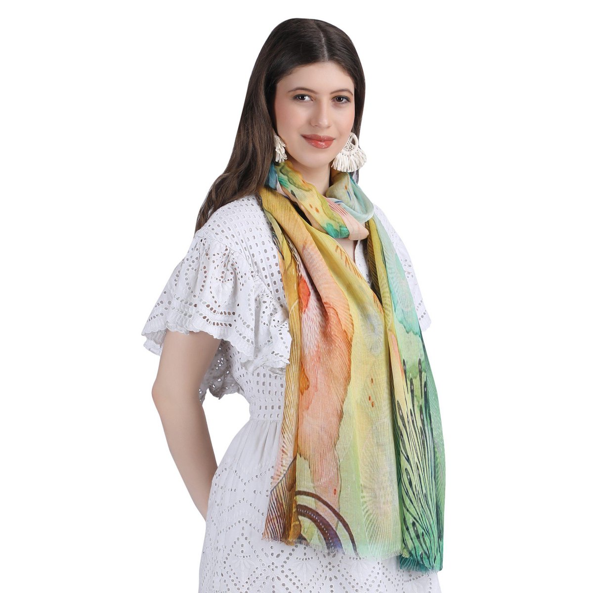 Silk Scarf Ladies Still Life On