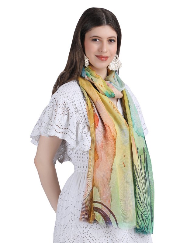 Silk Scarf Ladies Still Life On