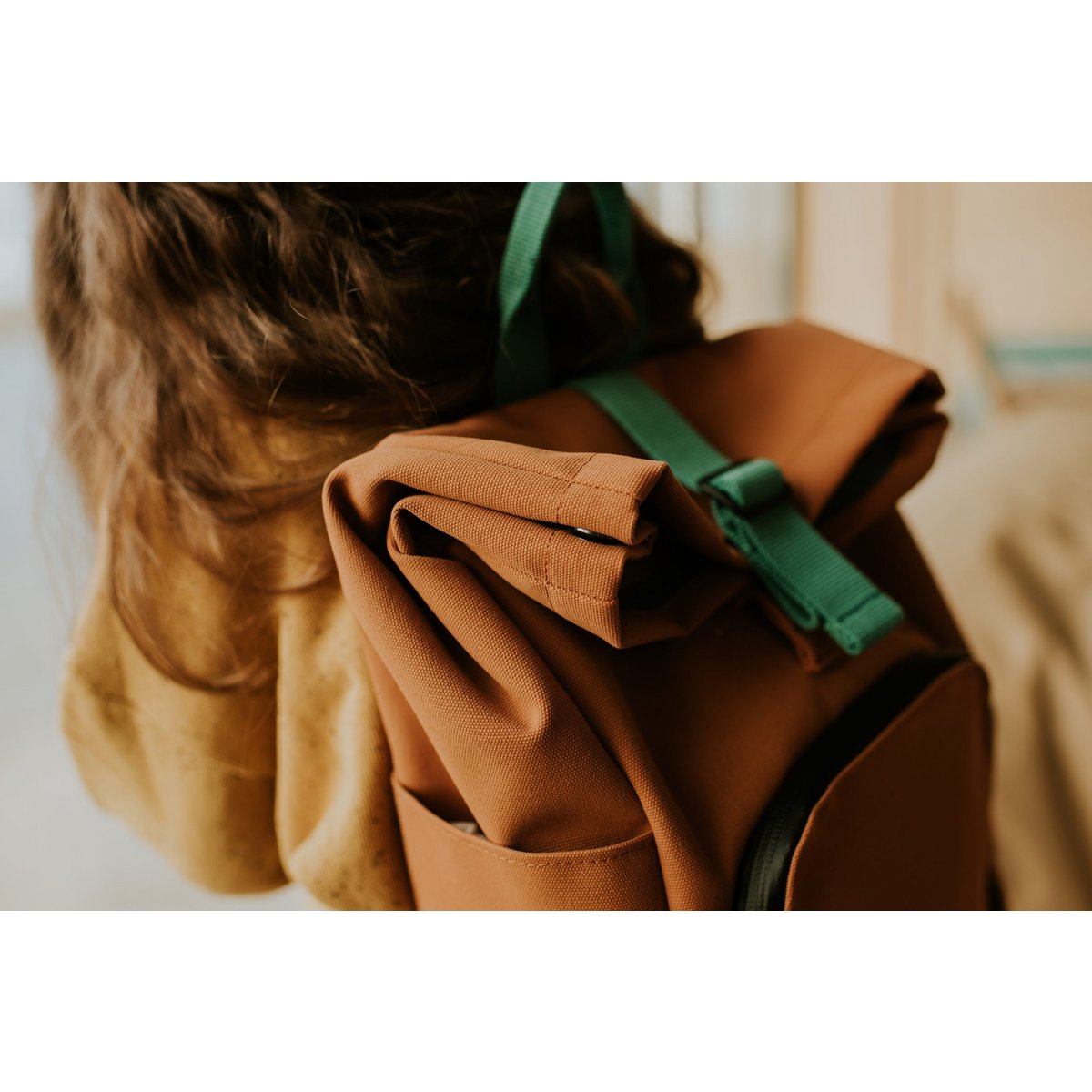 mini bag | canvas - sunset cognac