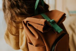 mini bag | canvas - sunset cognac