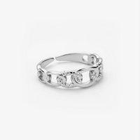 Ring Morena silver plated