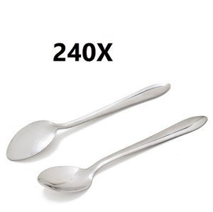 240 BASIC STAINLESS STEEL TEA SPOONS