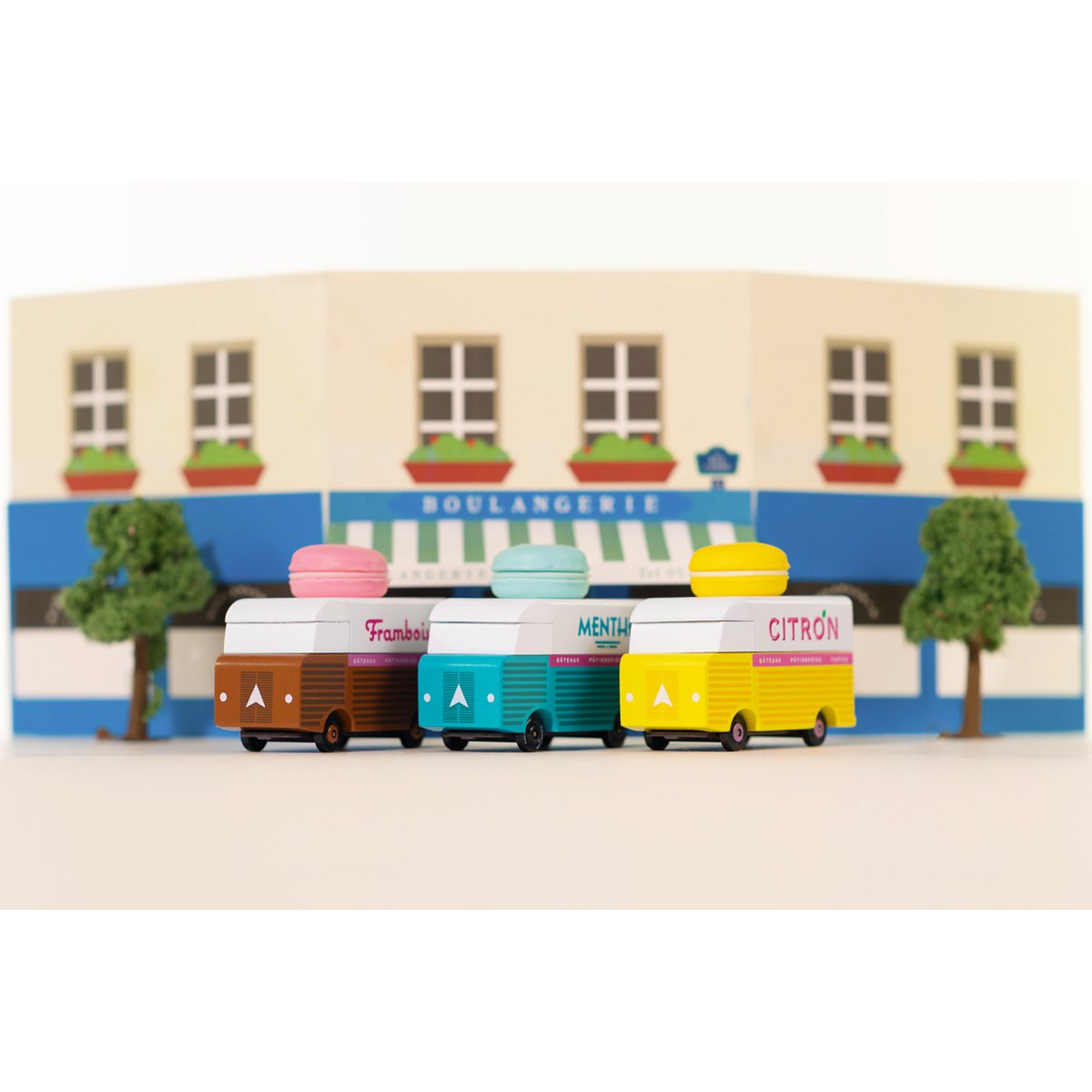 Candycar Vans - Macaron Van Pink