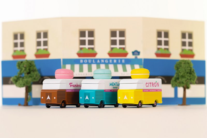 Candycar Vans - Macaron Van Pink