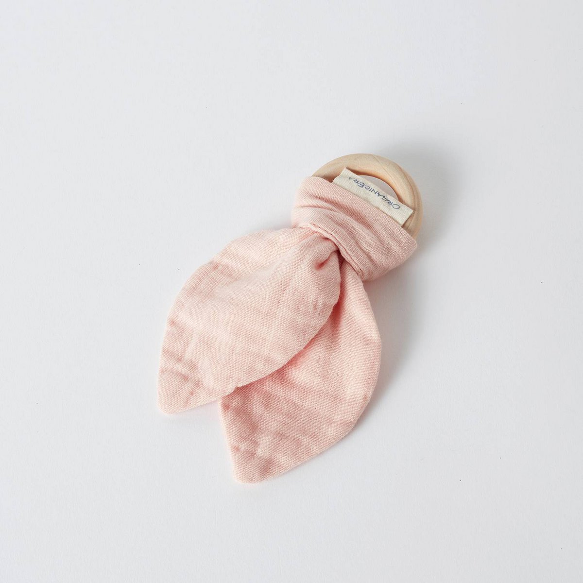 OrganicEra Organic Muslin Teether, Pink