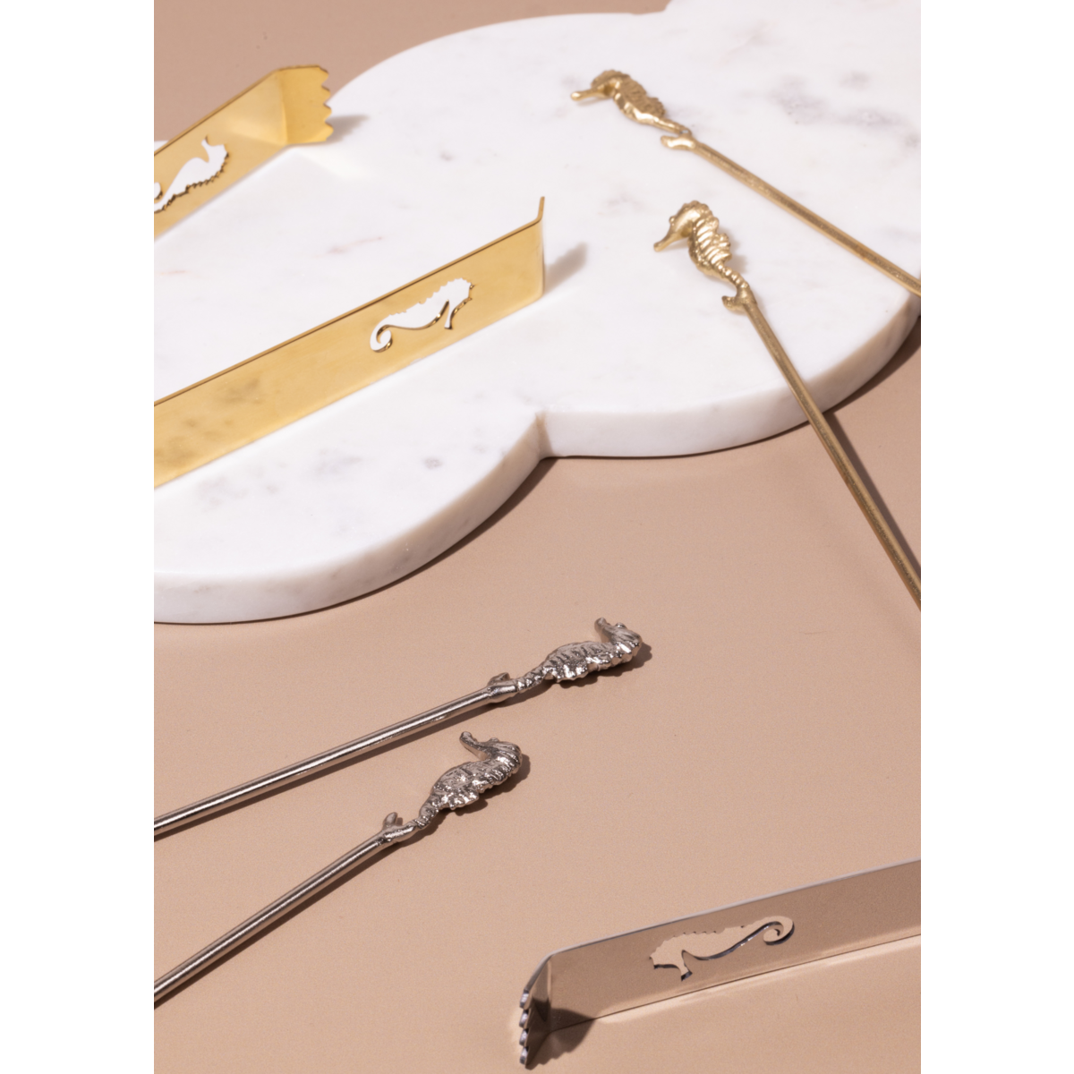 Mirissa Tongs - Gold