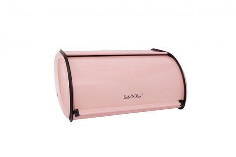 Retro-Brotkasten rosa 35x23,5 cm Isabelle Rose