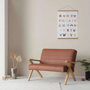 Kinderen Retrostar 2 Sofa - Lederen premium