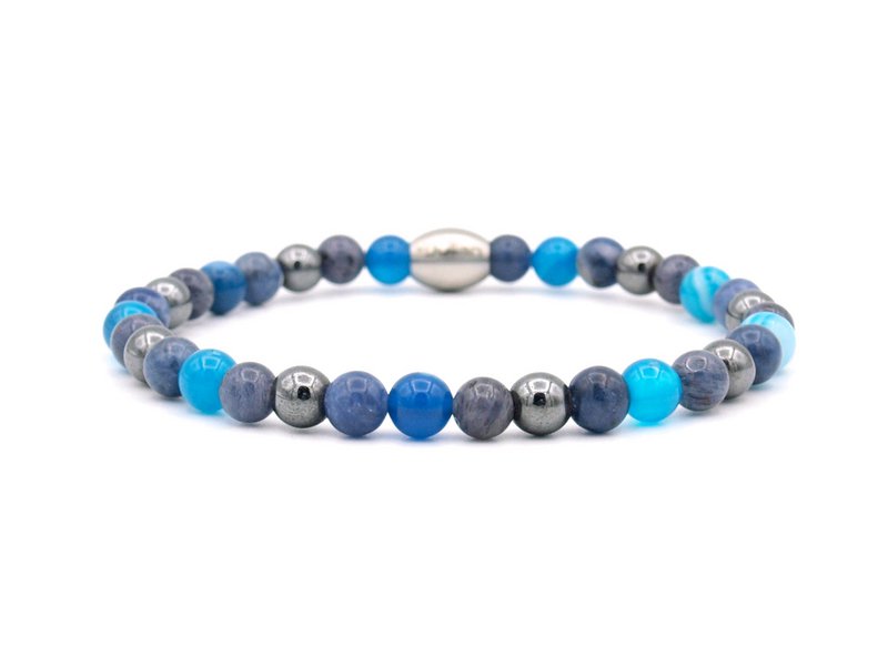 Enam mix blauw