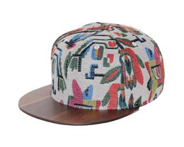 Cap with Wooden Brim