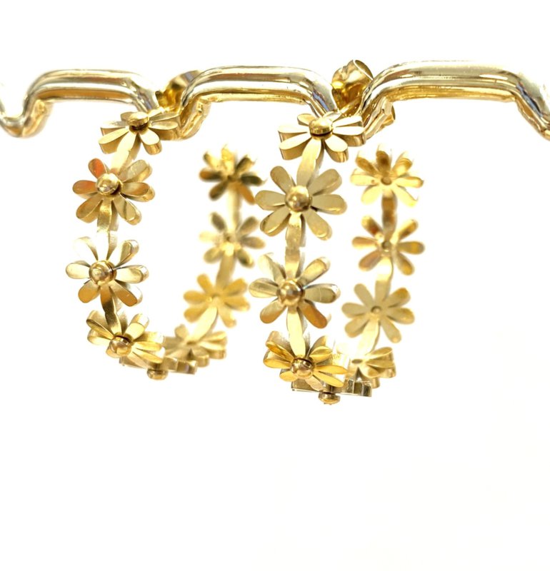 Boucles d'oreilles fleurs
