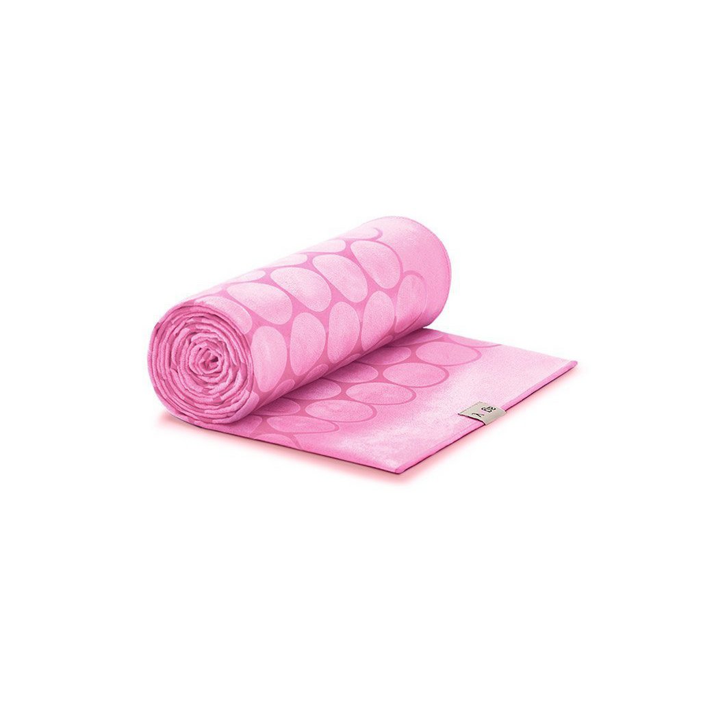 Gecko Touch Yoga Towel - Wild Rose