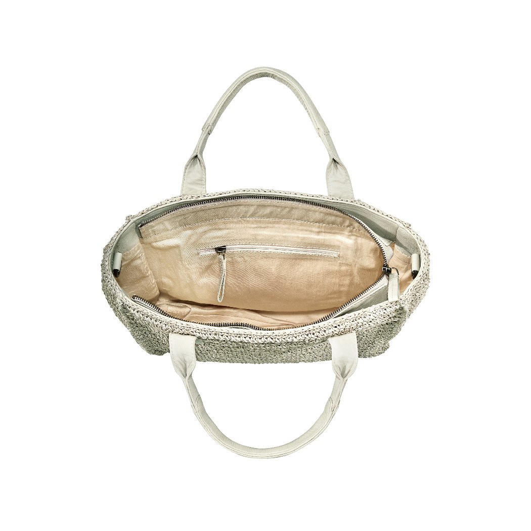 SEABREEZE SHOPPER rafiabast szary