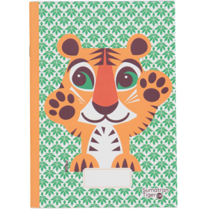 A5 notebook | Tiger | Recycled paper - Made in France