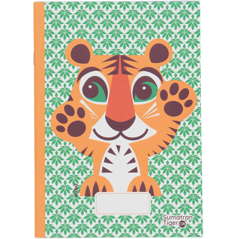 A5 notebook | Tiger | Recycled paper - Made in France