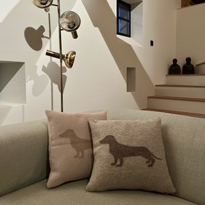 Dachshund / Teckel Pillow + inside pillow